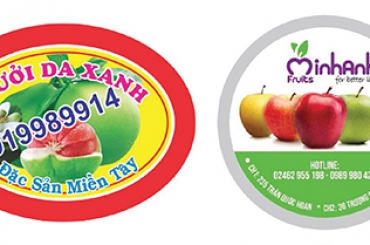Đảm bảo chất lượng và độ bền với in tem nhãn dán trái cây chất liệu chọn lọc